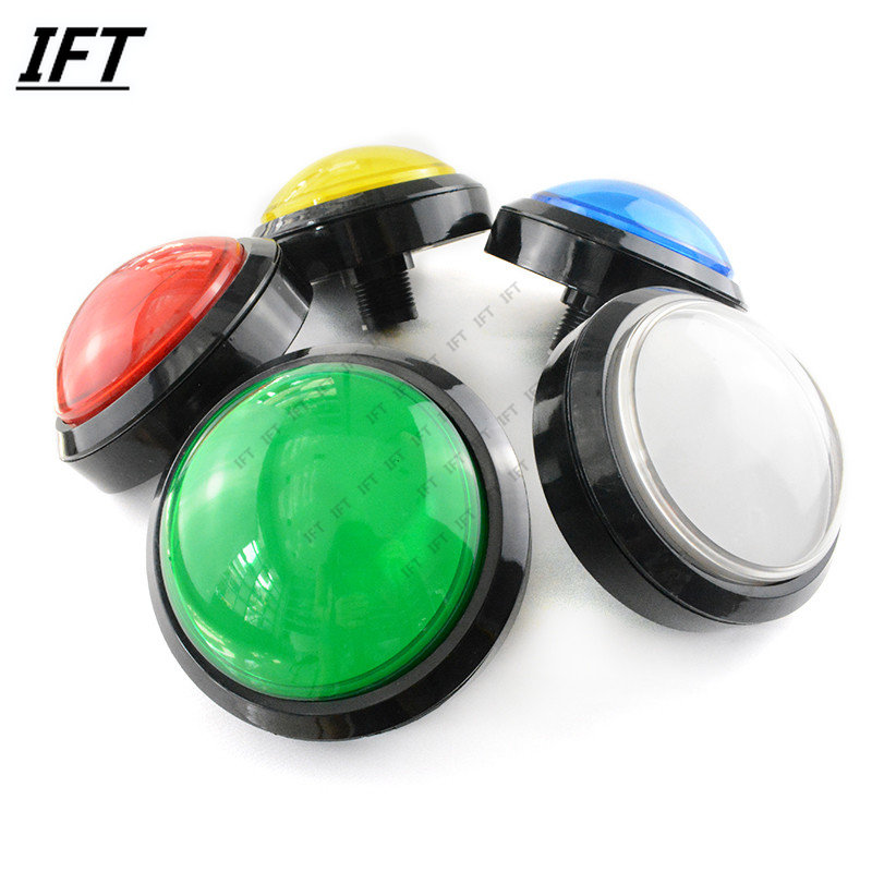 100mm botão 5/12v iluminado 10 - Arcade Vending & Laundry avaliação e preço