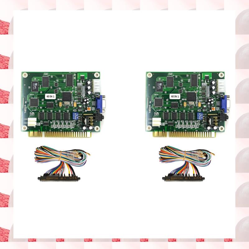 Abgn 2x 60 em 1 multicade pcb  - Usb Game Board Jamma avaliação e preço